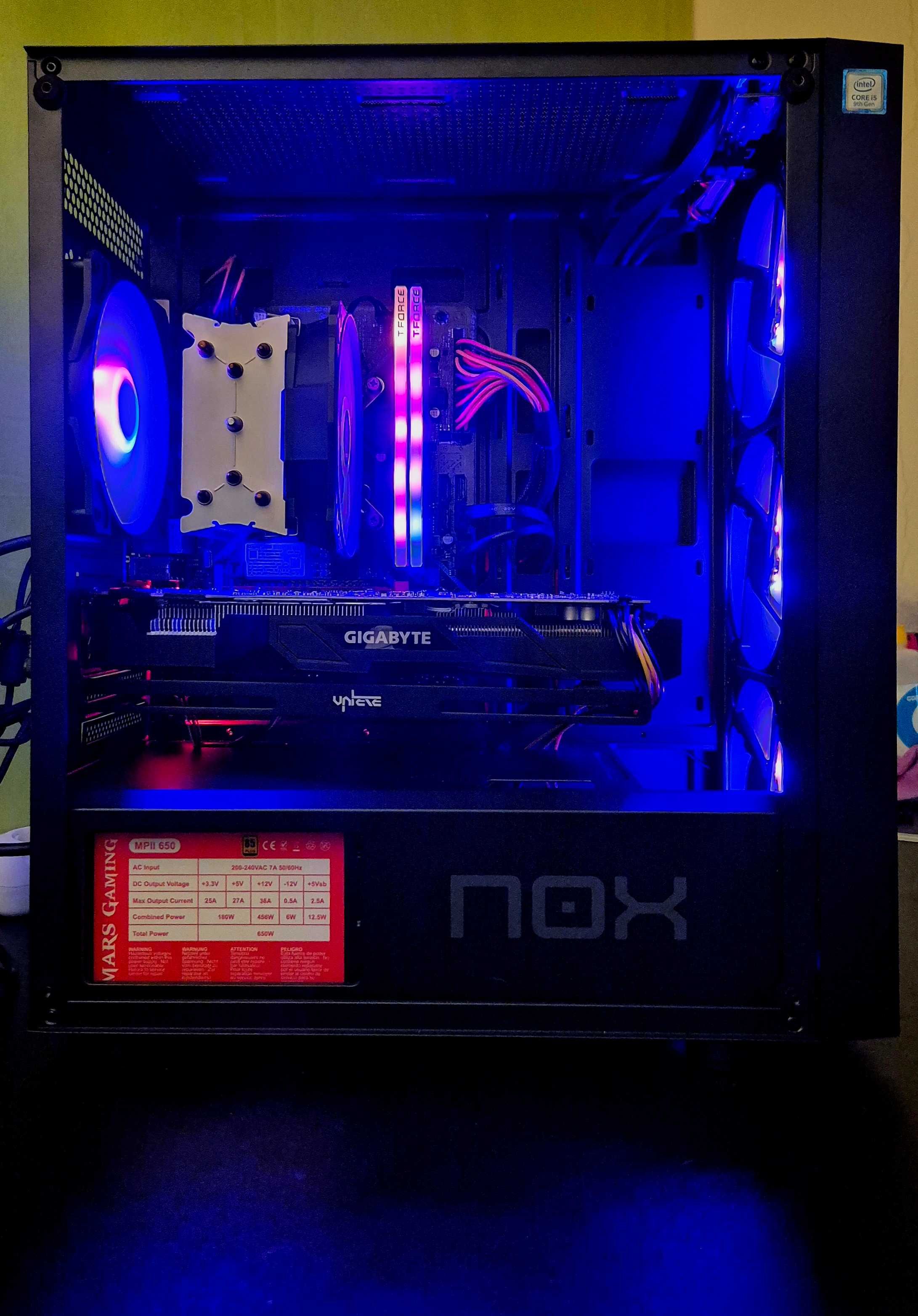 PC Gamer i5 9600k 4.6Ghz |16Gb DDR4| GTX 1070 8GB| NVME+HDD| W11 |ARGB