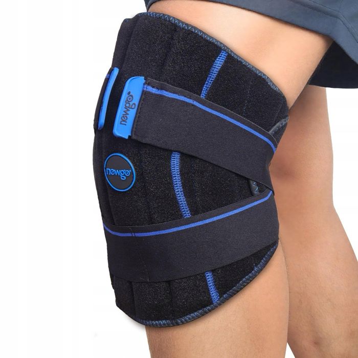 Chłodzący rękaw na kolano z wkładem lodowym, okład chłodzący