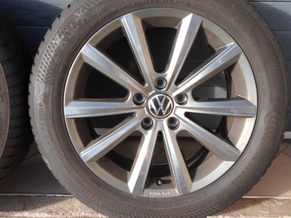 ! Koła aluminiowe 17 5x112 Vw T-Roc Passat B8 Skoda Superb Karoq Ateca