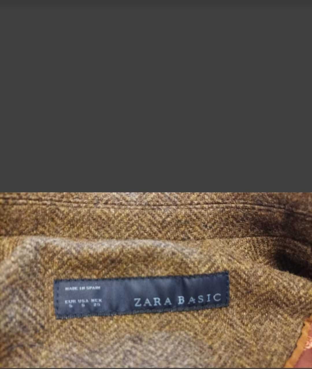 Жакет (піджак) з вовни Zara Basic. Розмір S