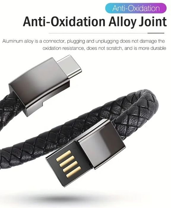 Kabel opaska do ładowania USB