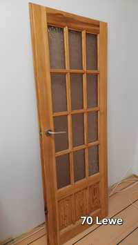 Drzwi drewniane Lewe 70.