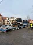 Transport niskopodwoziowy laweta platforma