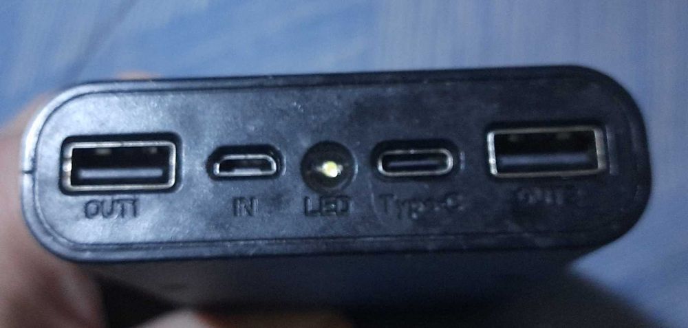 Корпус Павербанк PowerBank з захистом, під батарею 18650 х 4