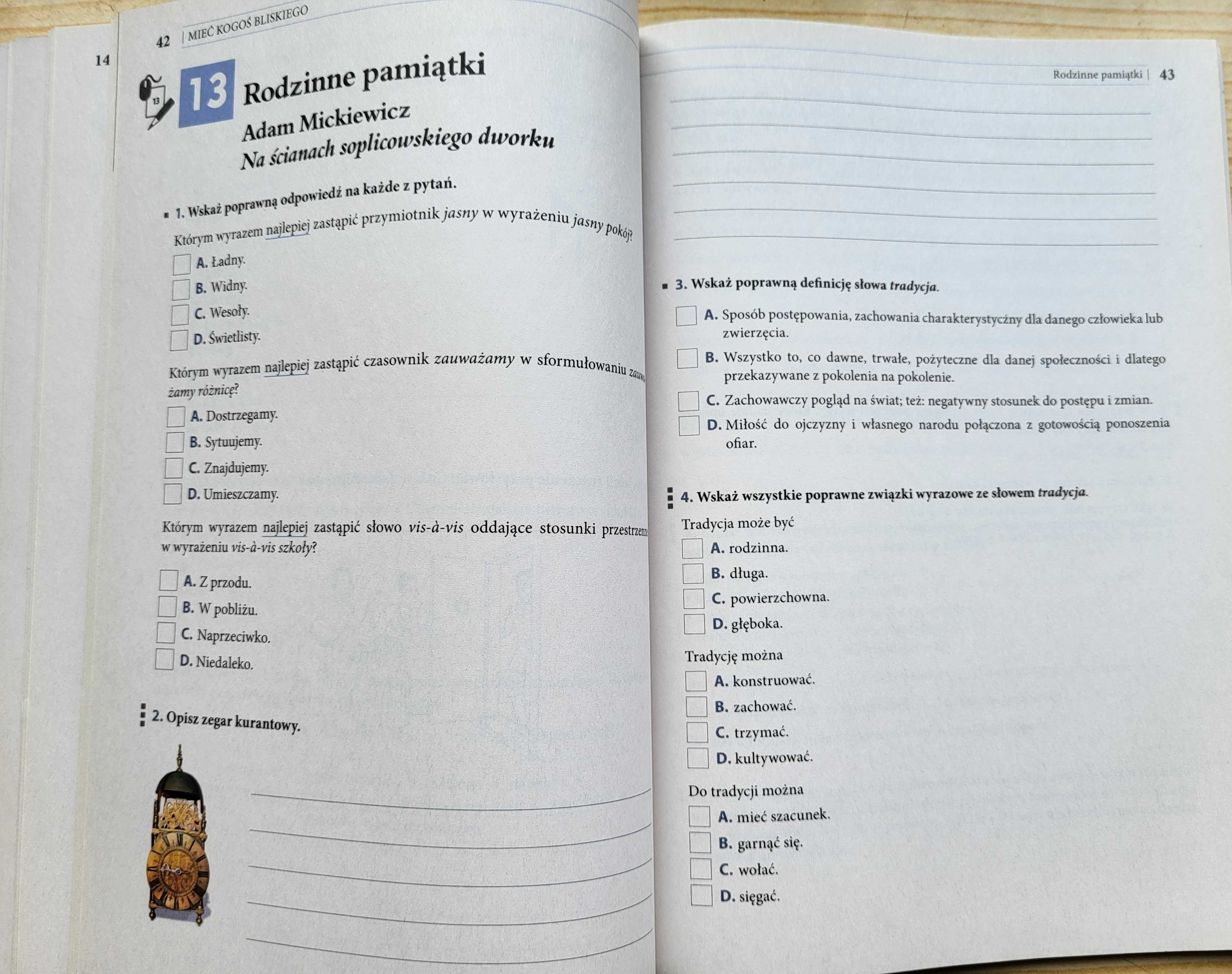 "Bliżej słowa" Zeszyt ćwiczeń cz. 1 - Klasa 1 Gimnazjum - B. TANIO!