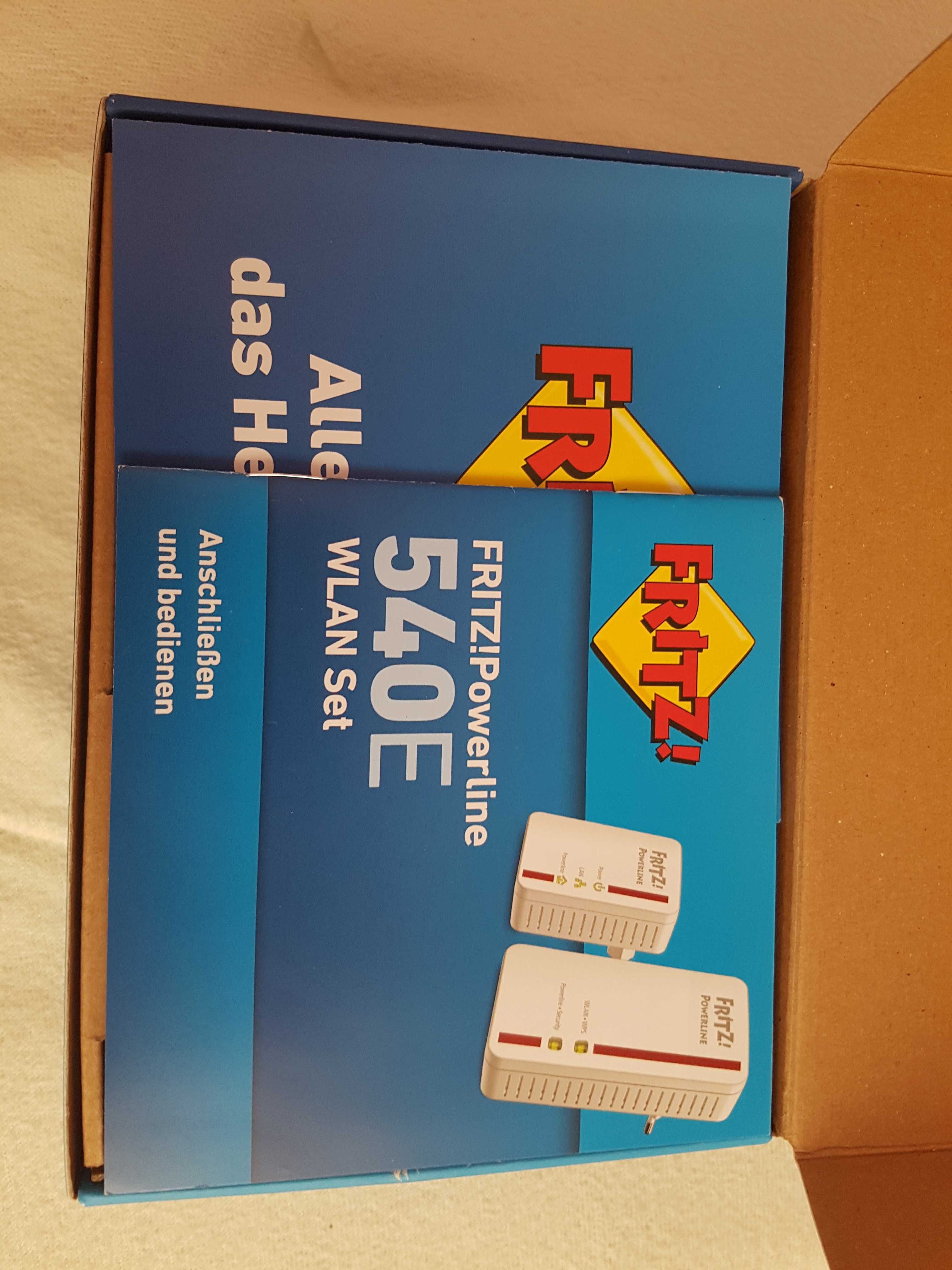 Adapter PLC FRITZ!Powerline 540E (+Wi-Fi) MESH
