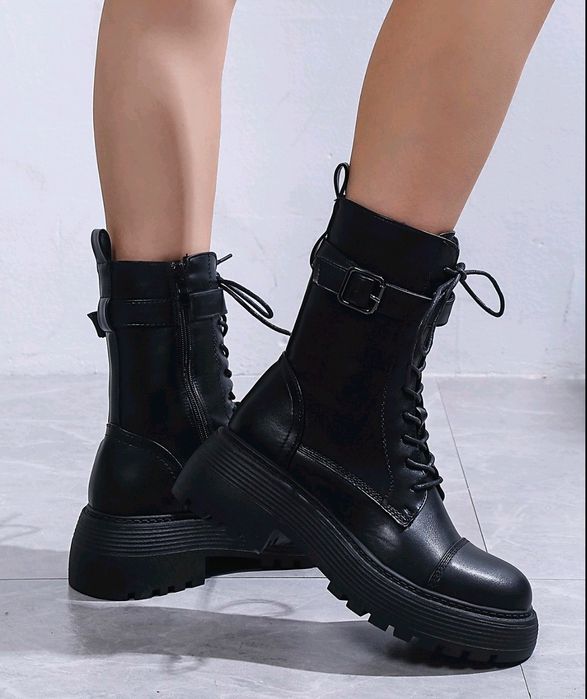 Workery trapery 40,41 damskie 38,39 sznurowane 36,37 buty damskie nowe