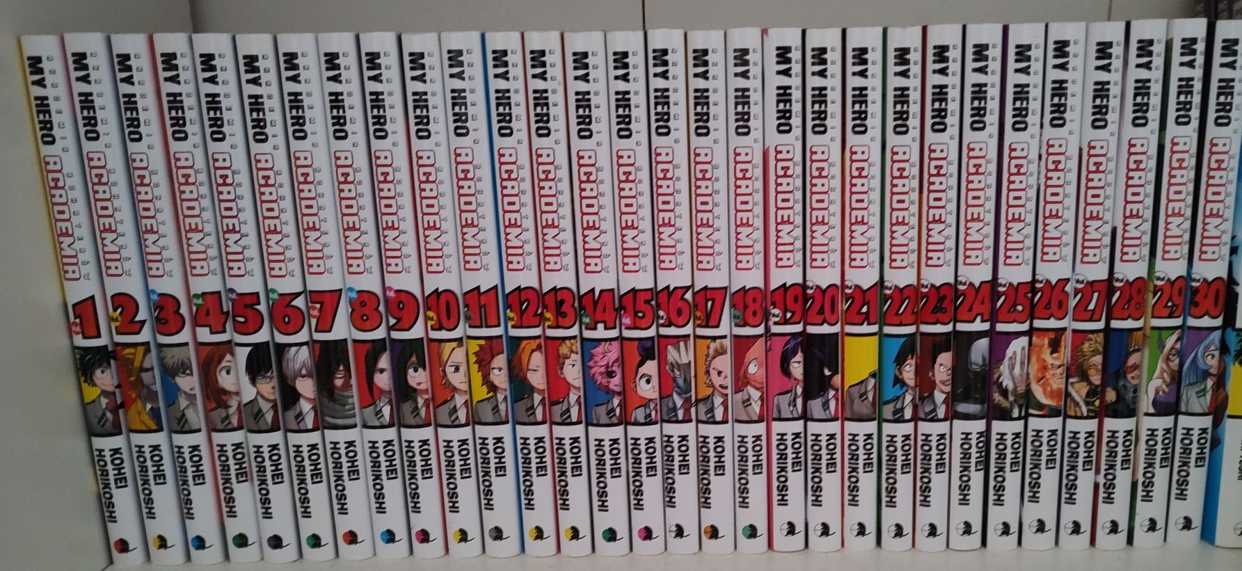 My Hero Academia 1-30 + GRATISY. Stan Idealny
