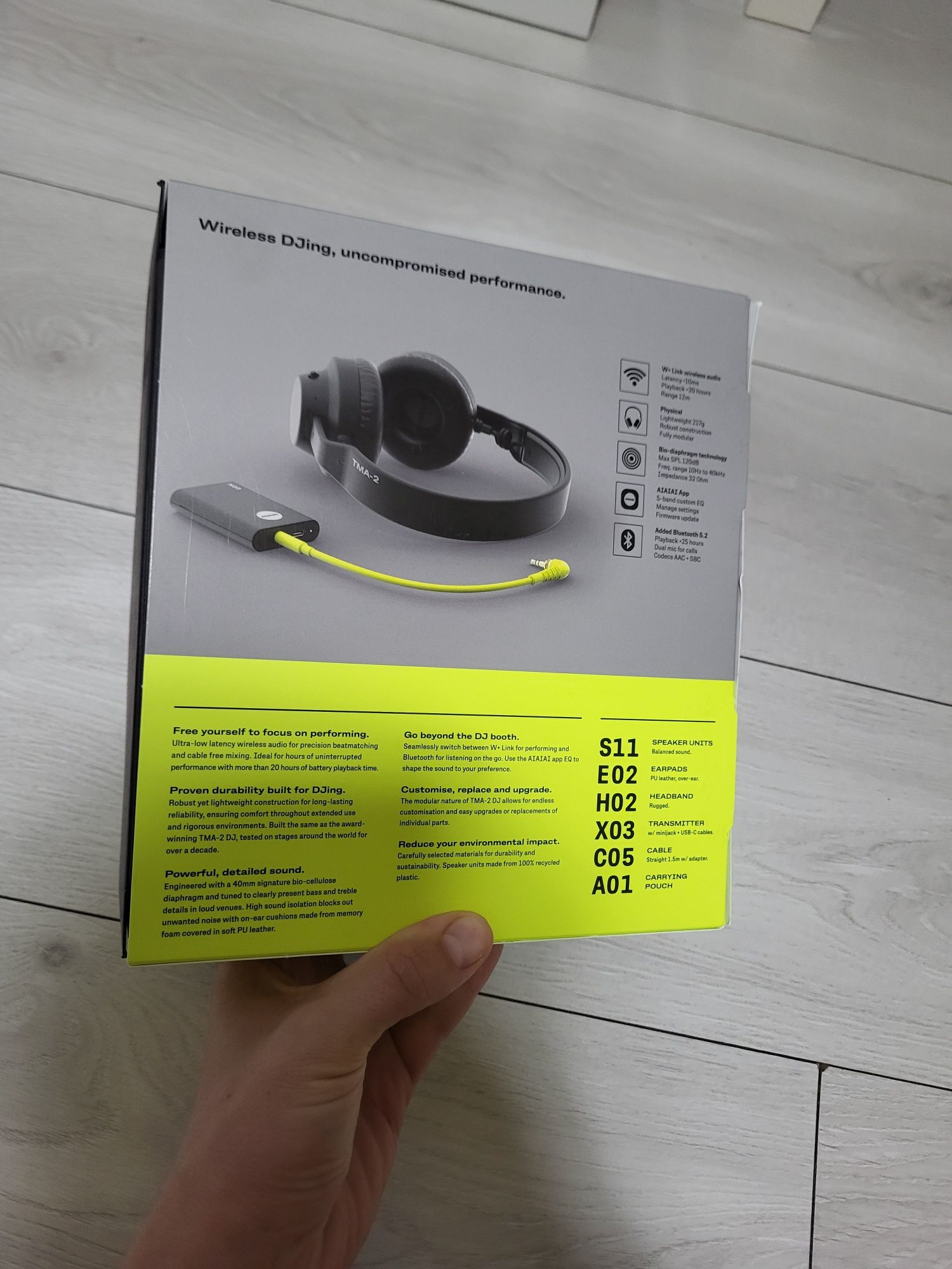 Nowe słuchawki AIAIAI TMA-2 DJ Wireless