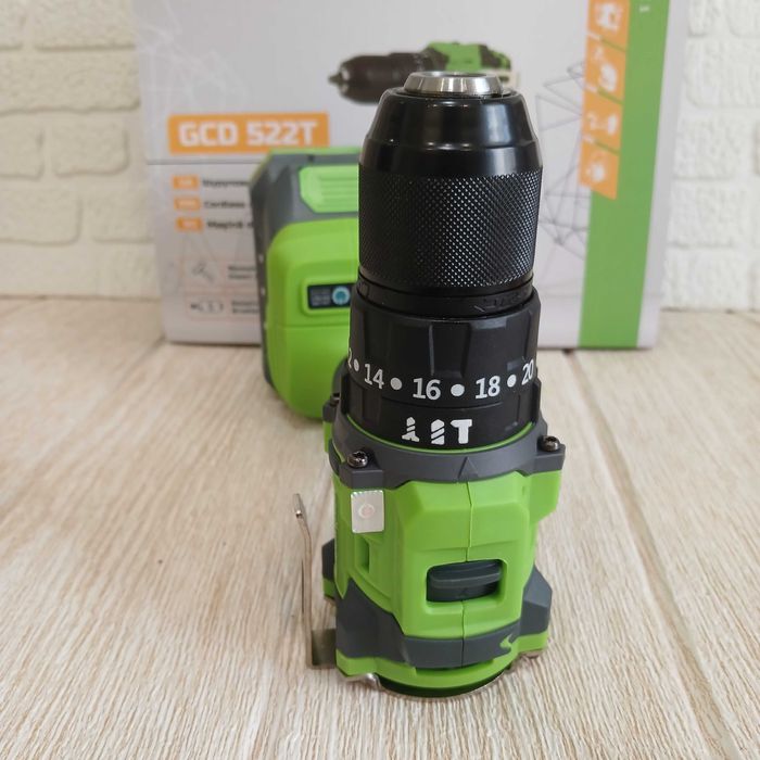 Акумуляторний ударний шуруповерт grosser gcd522t