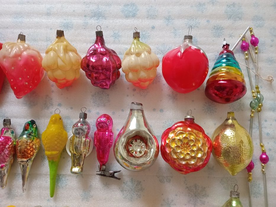 Ёлочные игрушки СССР