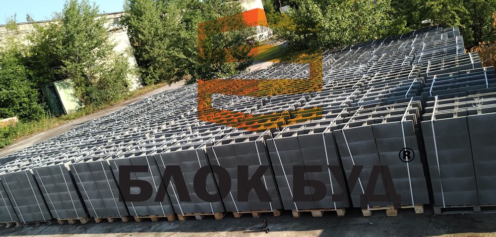Блок опалубковий (опалубочний, незнімна опалубка, фундаментний)