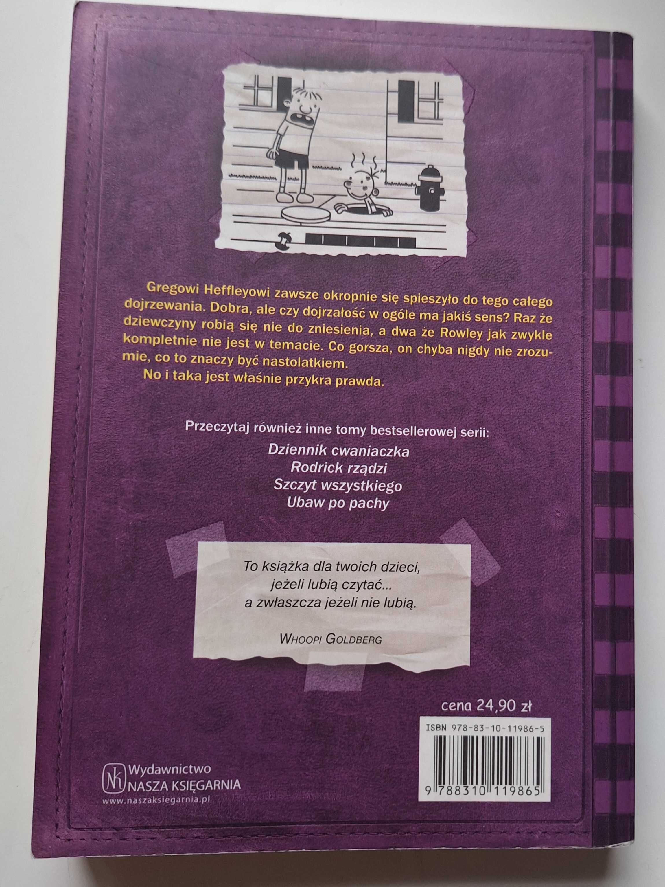 Dziennik cwaniaczka Przykra prawda autorstwa Jeff Kinney