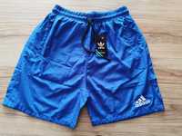 Spodenki męskie kąpielowe Adidas szorty plażowe niebieskie M