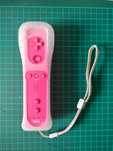 Oryginalny Wii Remote Motion Plus różowy - Wiimote
