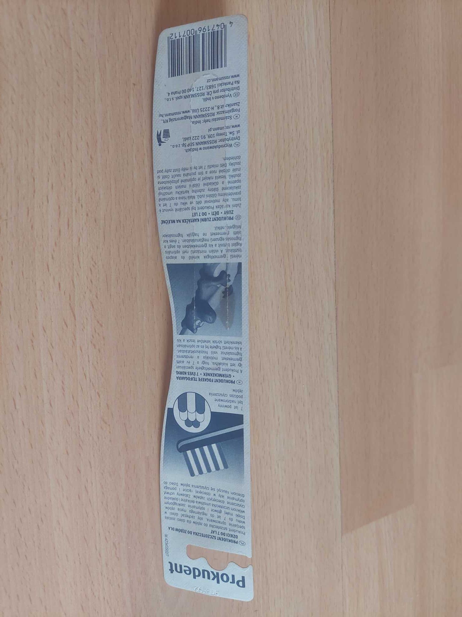 Prokudent szczoteczka do zębów dla dziecka do 7 lat ROSSMANN