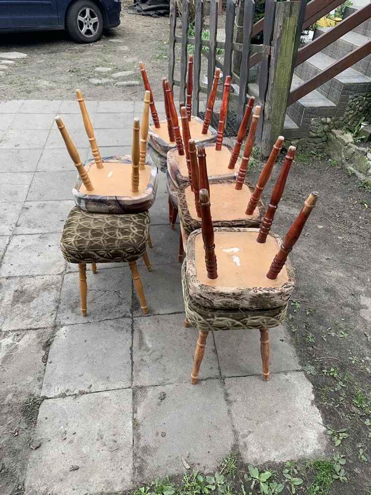Taborety z czasów PRL