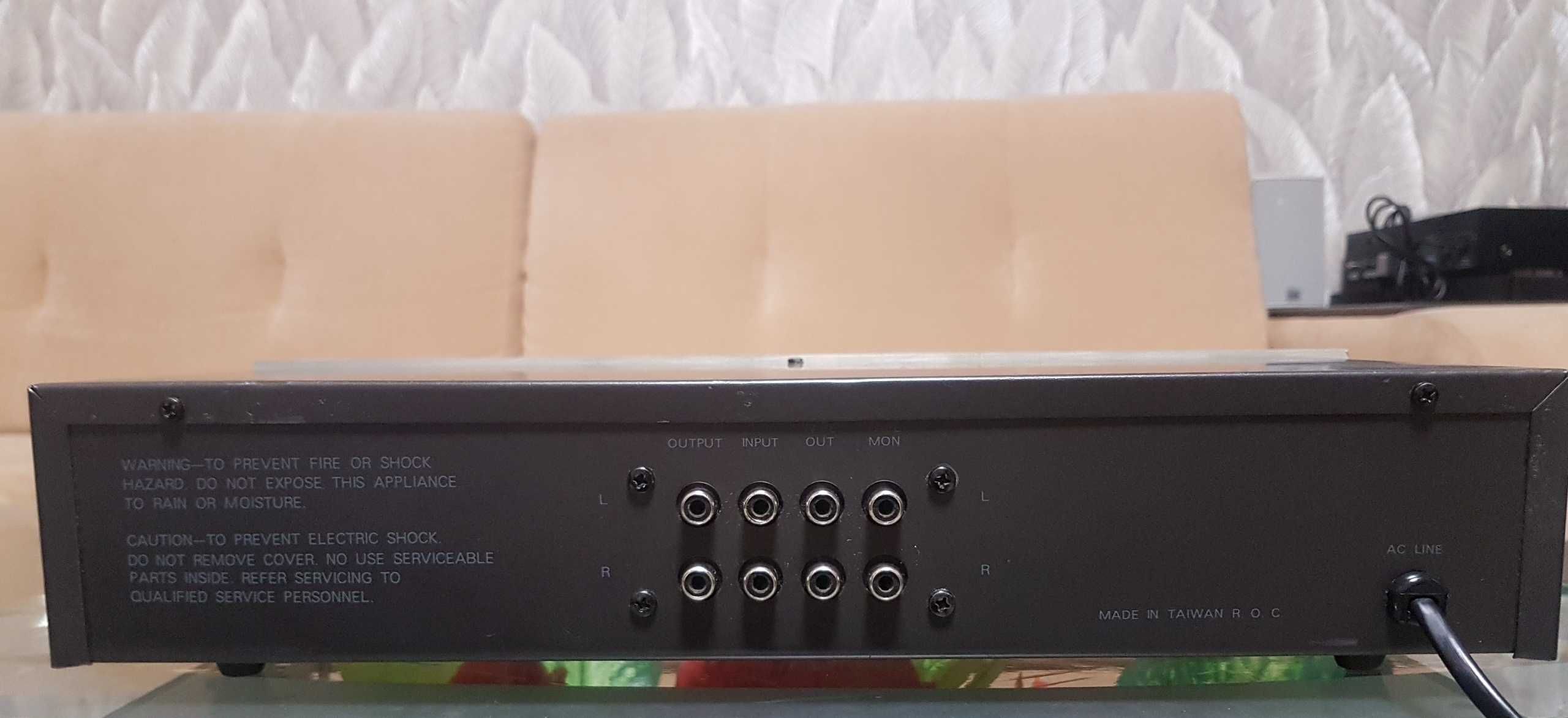 Эквалайзер Monacor GE-206A Stereo Graphic made in Germany/Taiwan