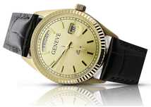 Złoty zegarek męski damski 14k 585 Geneve mw013ydy Wrocław biżuteria