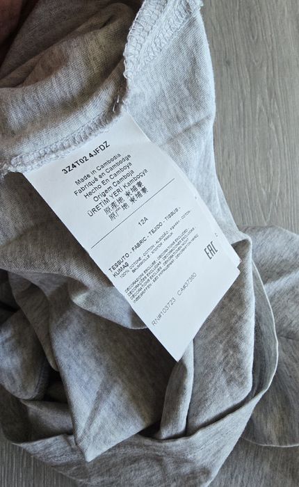 T-shirt Armani Junior 12 anos