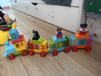 Lego потяг з цифрами