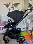 Wózek cybex balios s lux 2 w 1 gondola spacerówka deep black
