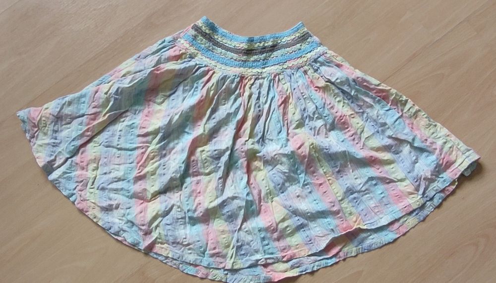 Zestaw spódniczki+bluzeczki r.116-122 na 6-7lat L1