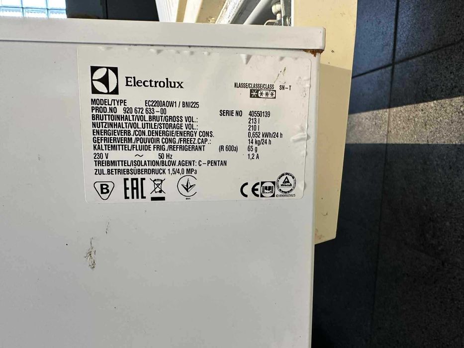 Zamrażarka skrzyniowa Elektrolux