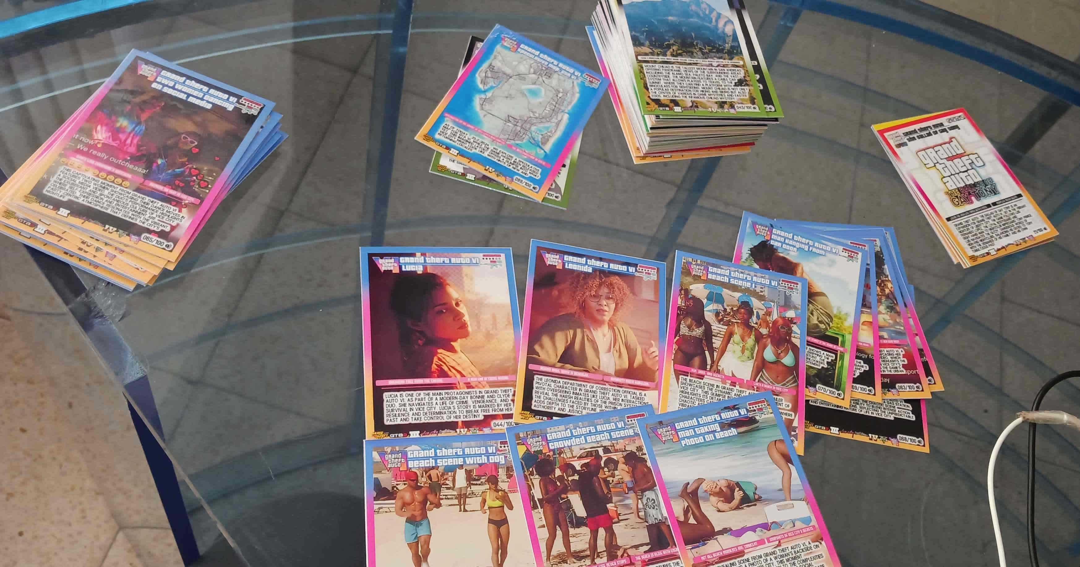 Coleção Exclusiva de Cards GTA VI