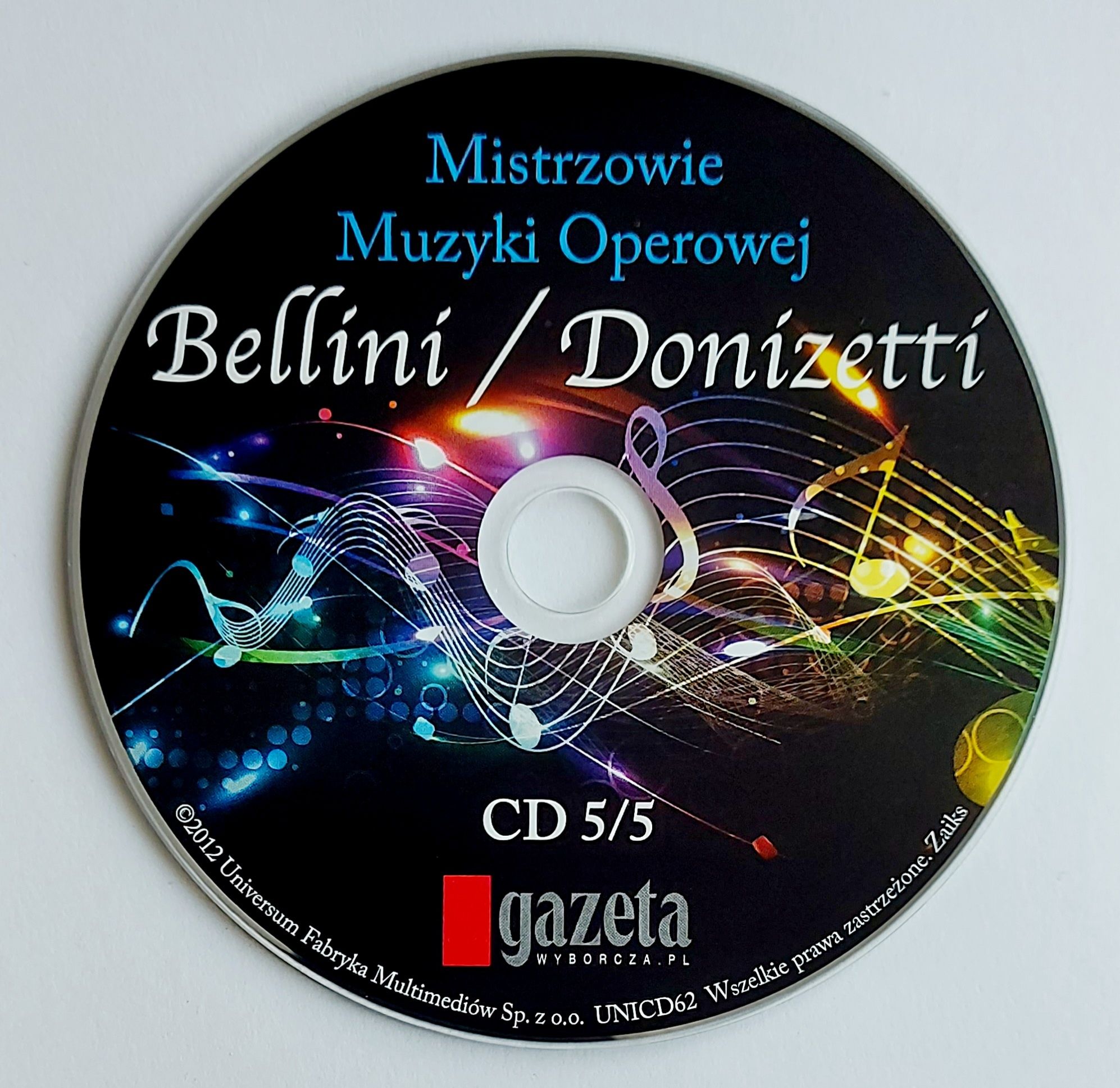 Mistrzowie Muzyki Operowej Bellini Dionizetti 5/5 2012r