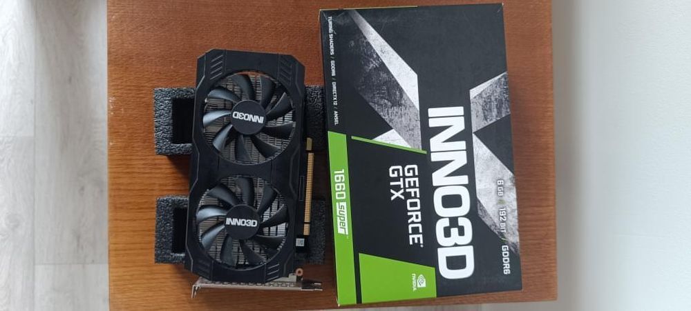 Відеокарта Inno3D GeForce GTX 1660 SUPER Twin X2 6144MB (N166SK-06D6)