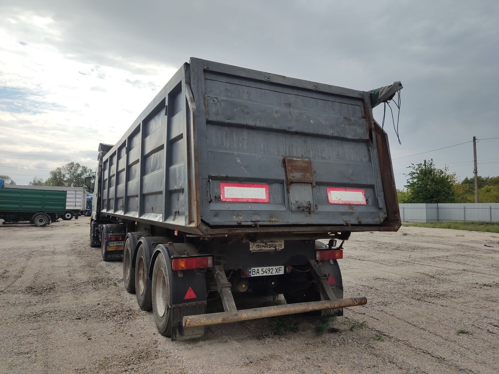 Напівпричіп самоскид Janmil NW-1S