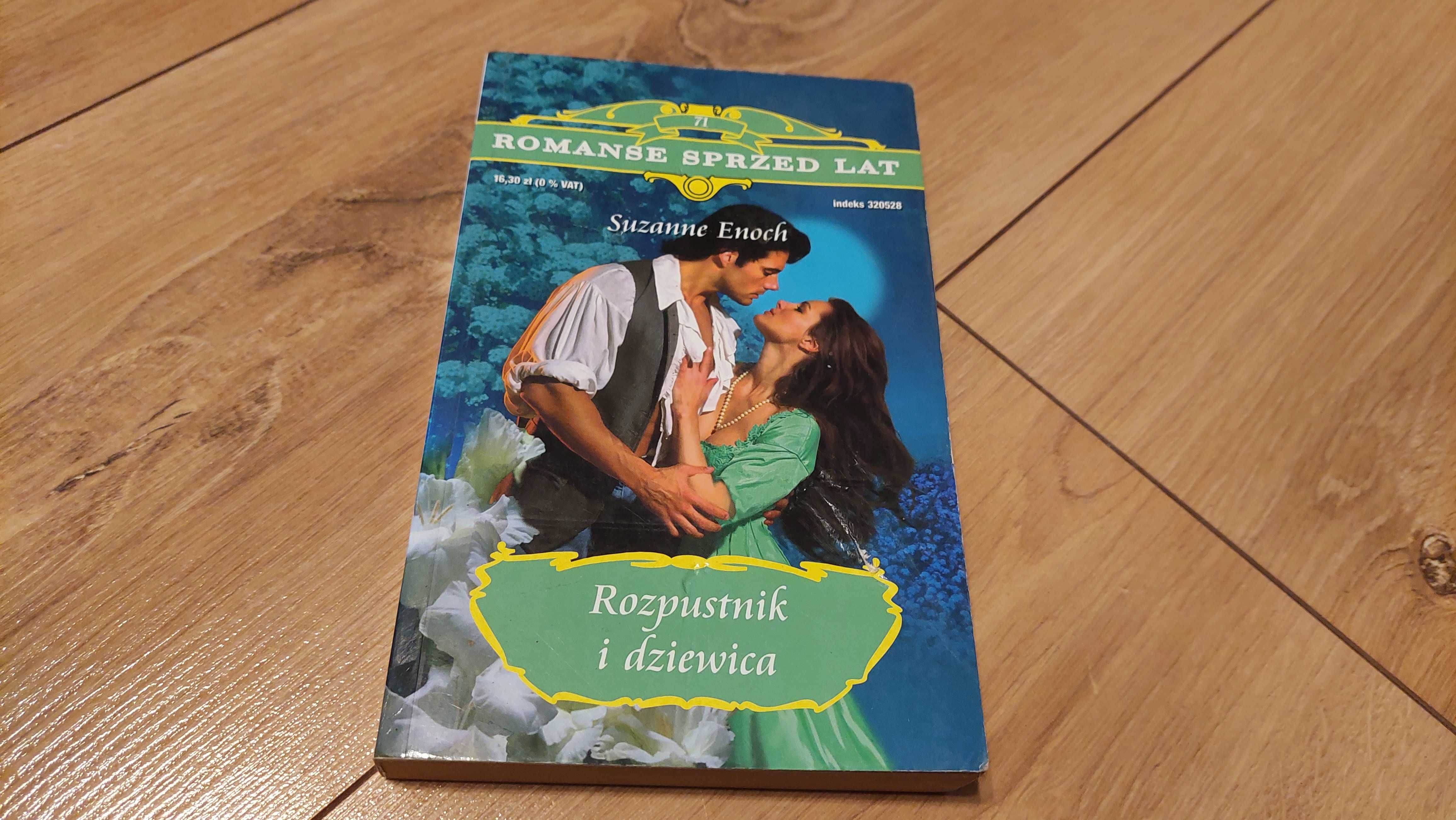 książka romans Rozpustnik i dziewica Suzanne Enoch romanse sprzed lat