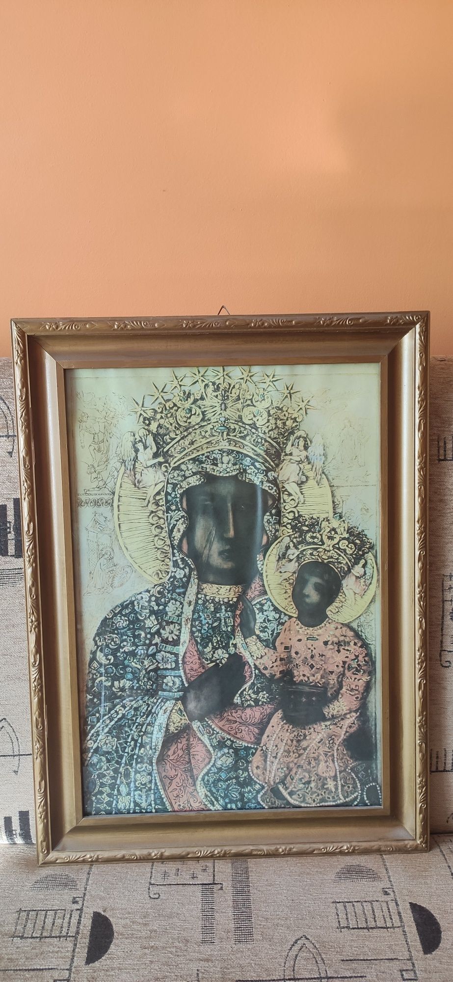 Obraz Matki Boskiej Częstochowskiej PRL