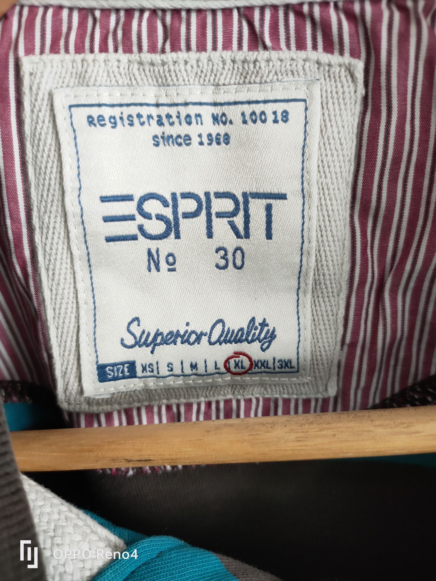 Męska bluza polo Esprit Regular Fit XL