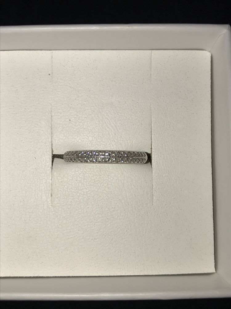 Серебряное кольцо дорожка