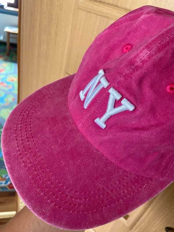 S m kaszkietowka czapka damska z daszkiem roz neon ny