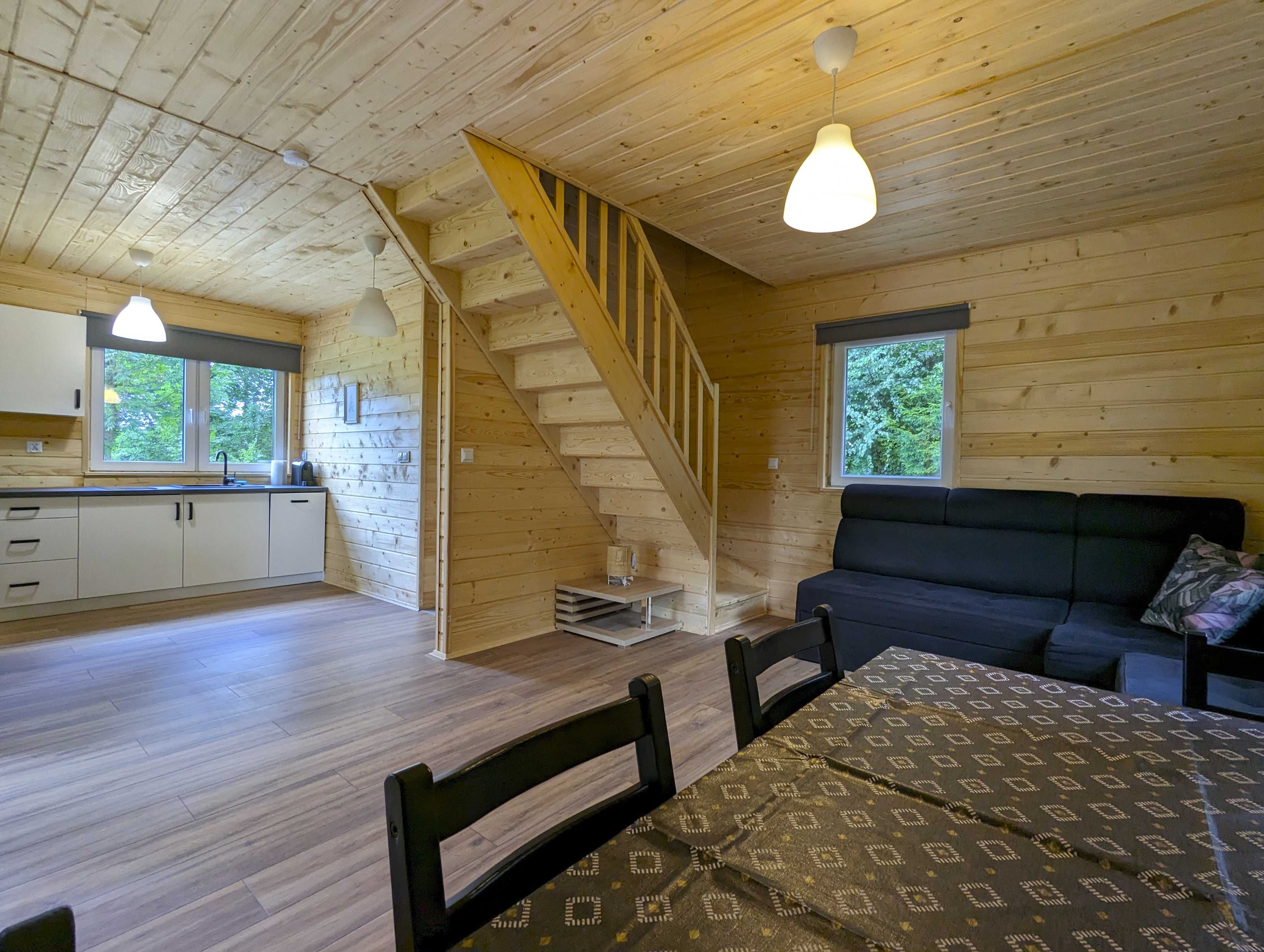 Domki nad stawem. Sauna, Jacuzzi, basen