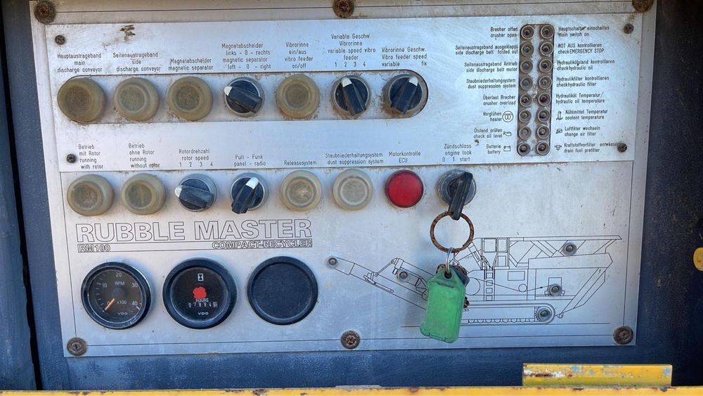 Kruszarka udarowa Rubble Master RM 100