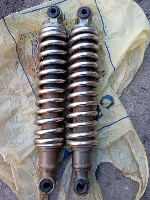 Продам амортизаторы новые (пара) на МТ, Днепр, Муравей, Урал,  350mm