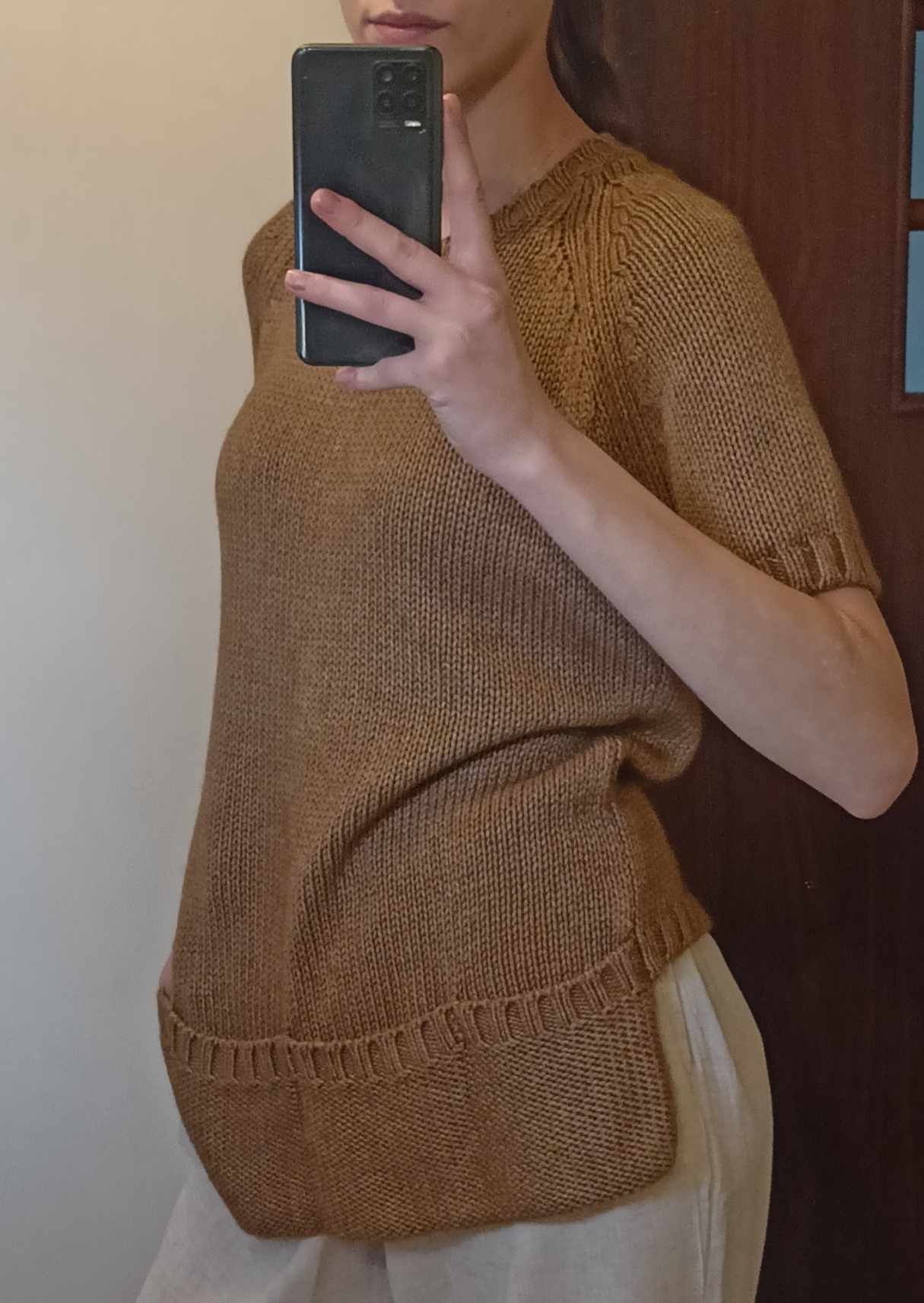 Sweter kaszmir+ jedwab Escada