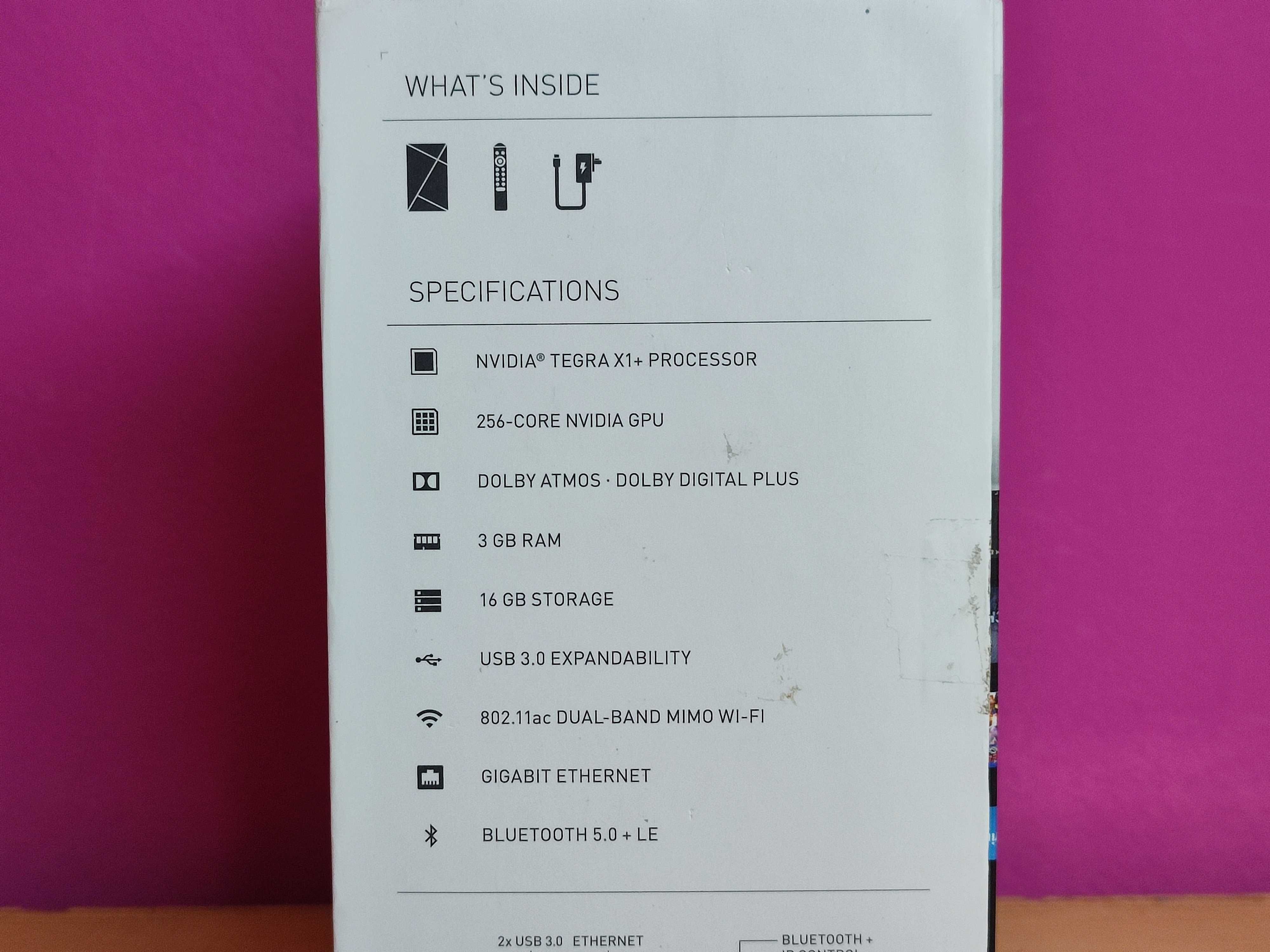 nVidia Shield TV 4K (2019) Pro. - Box Tv