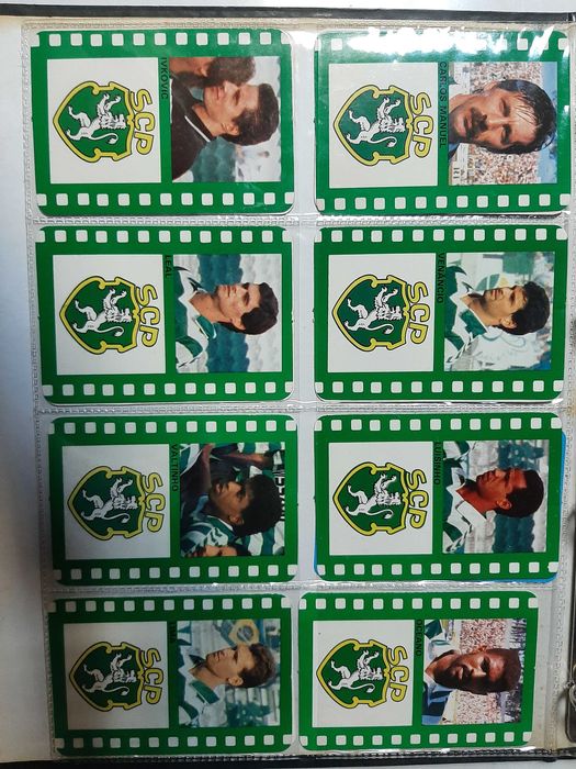 Sporting - coleção 12 calendários bolso 1990