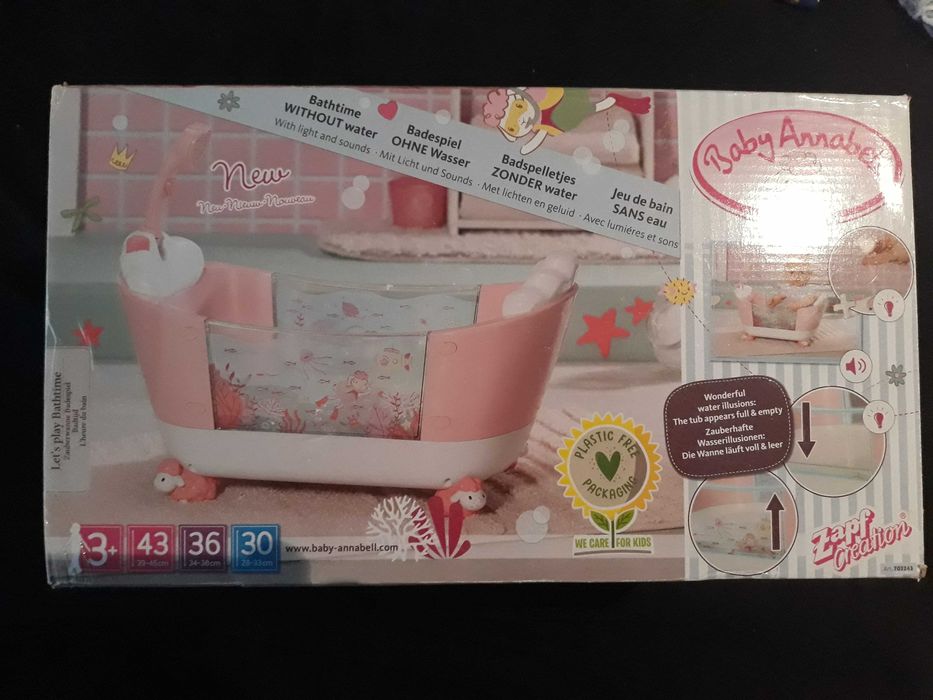 Wanienka dla lalki Anabell