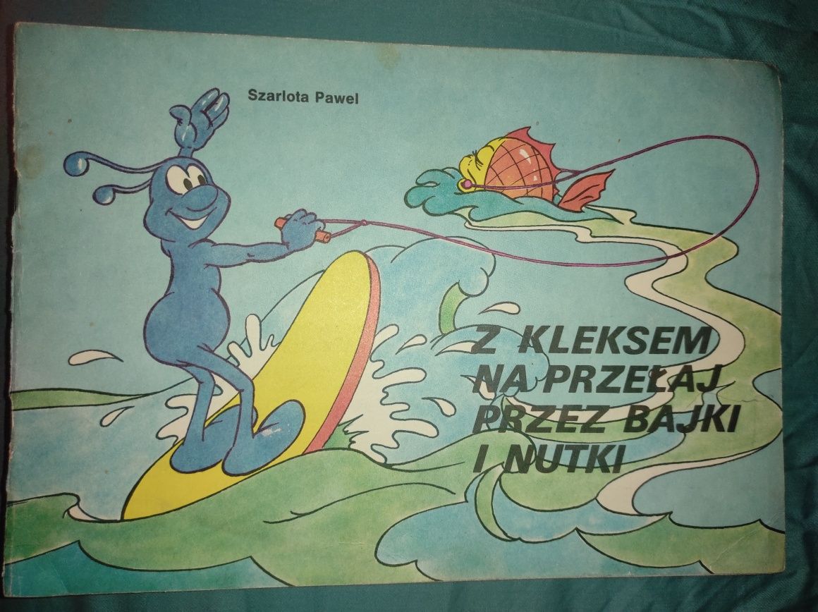 Komiks PRL Z Kleksem na przełaj przez bajki i nutki. Szarlota. 1989