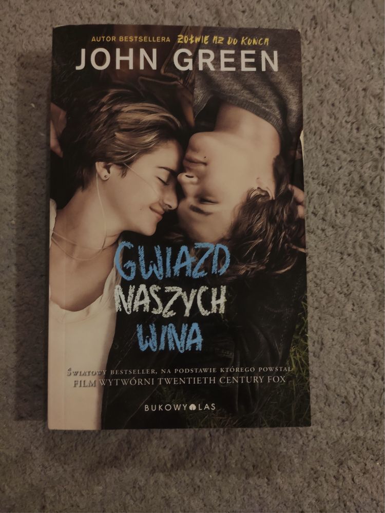 Książka Gwiazd naszych wina John Green