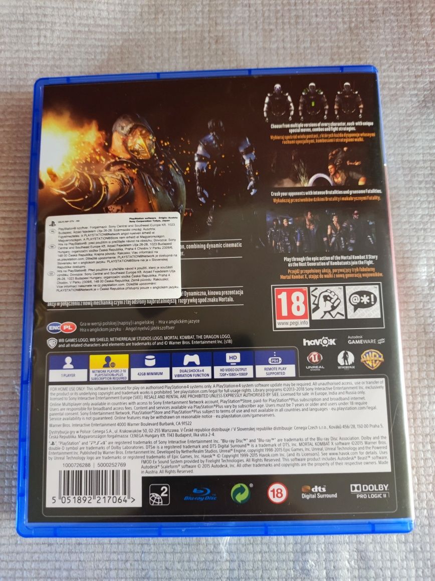 Mortal Kombat X  | Gra PS4