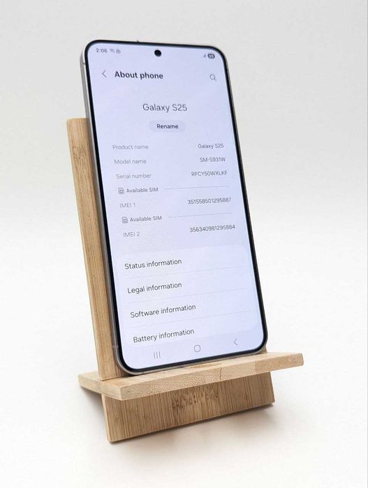 Samsung Galaxy S25 128GB Srebrny