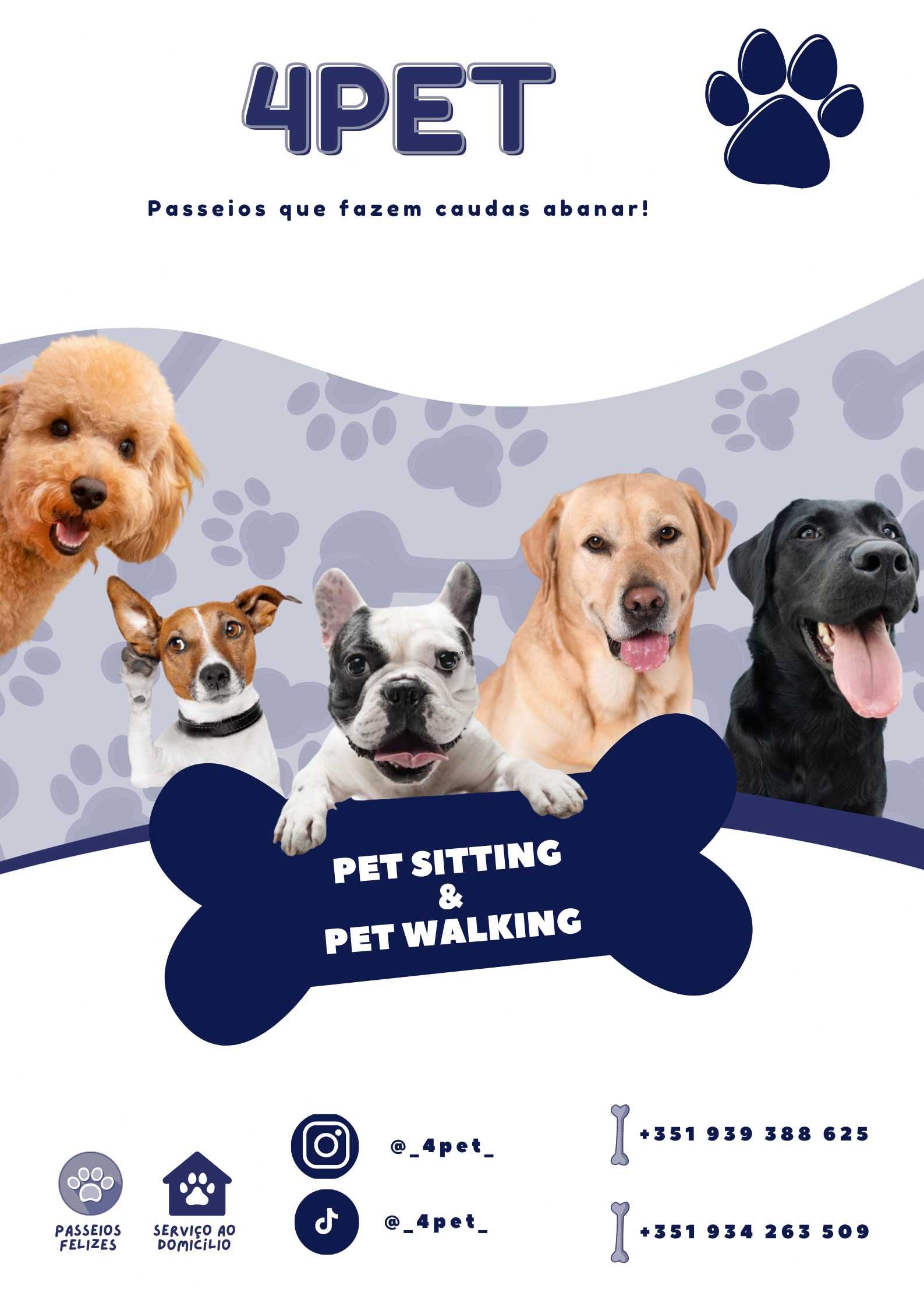4PET-Petsitting e Petwalking