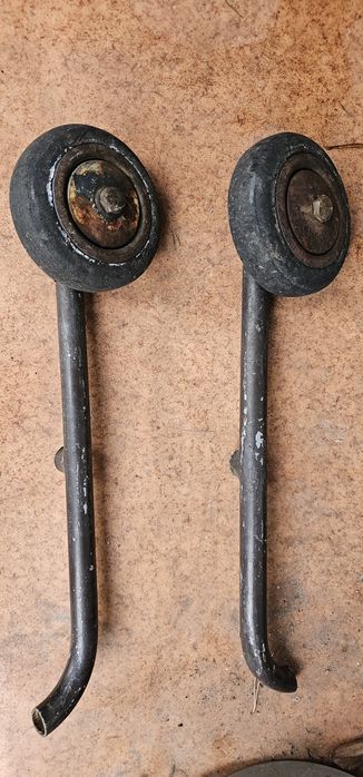 Kółko metalowe gumowe